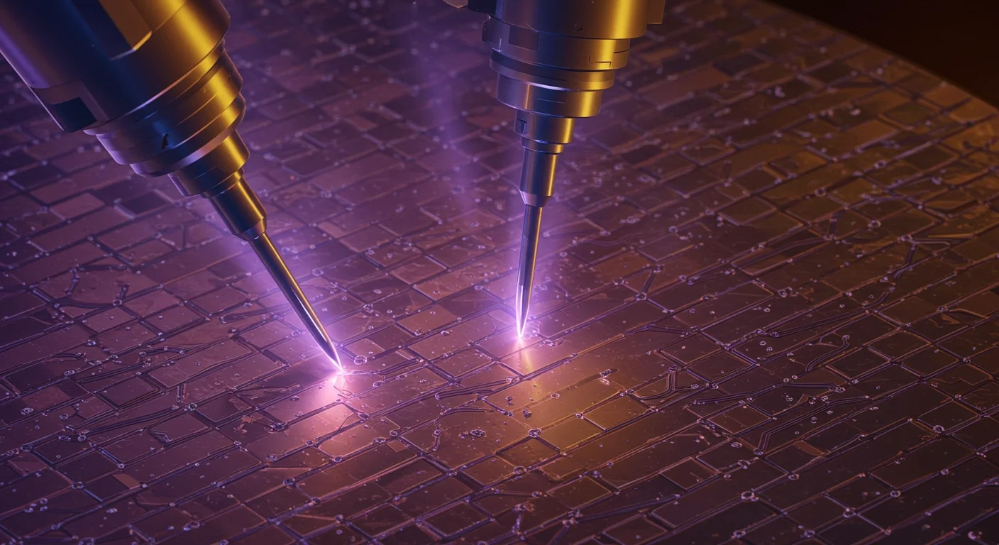 4. 식각 공정 (Etching): 필요 없는 부분을 싹둑! 정밀하게 깎아내요 ✂️