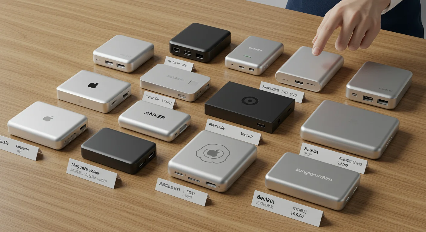 어떤 맥세이프 보조배터리가 나한테 딱 맞을까? 제품 비교!