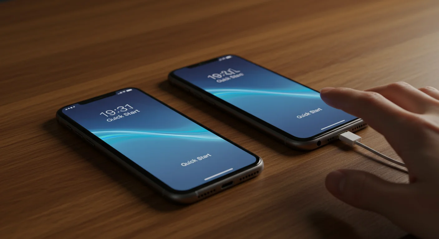 퀵 스타트! 두 아이폰이 만나면 뿅! ✨