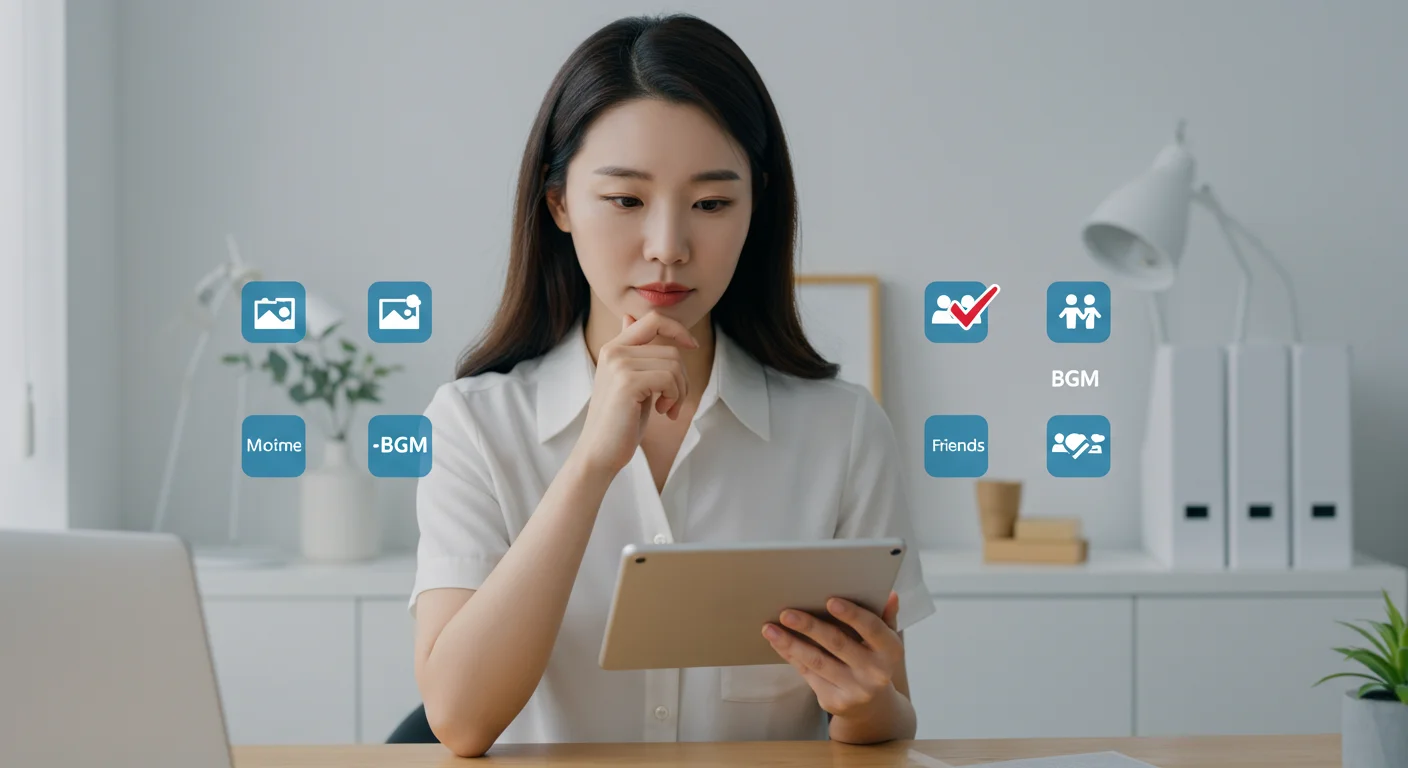 복구 예정 항목과 제외 항목