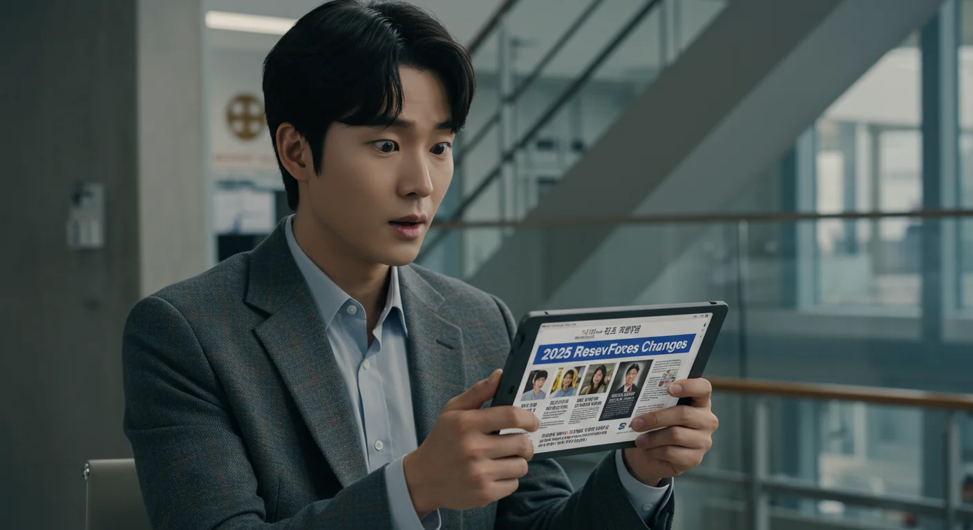 2025년, 예비군 훈련이 달라졌어요!