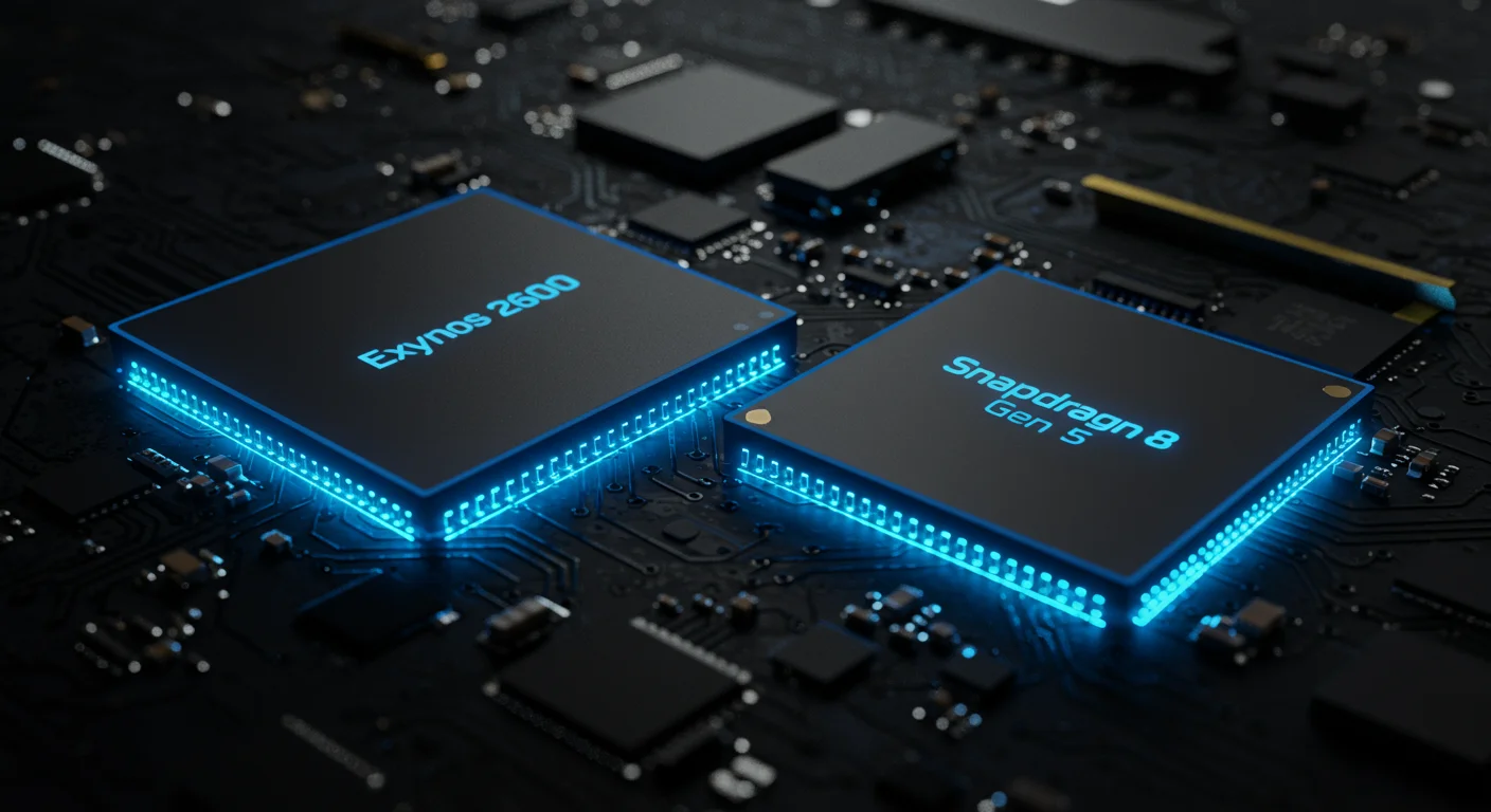 프로세서 성능 강화 - Exynos 2600과 Snapdragon 8 Gen 5