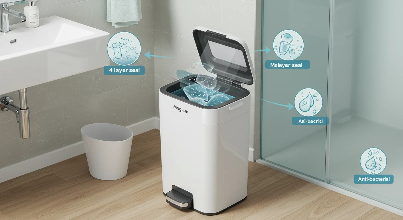 냄새 걱정 끝! 매직캔의 뛰어난 기능과 기술