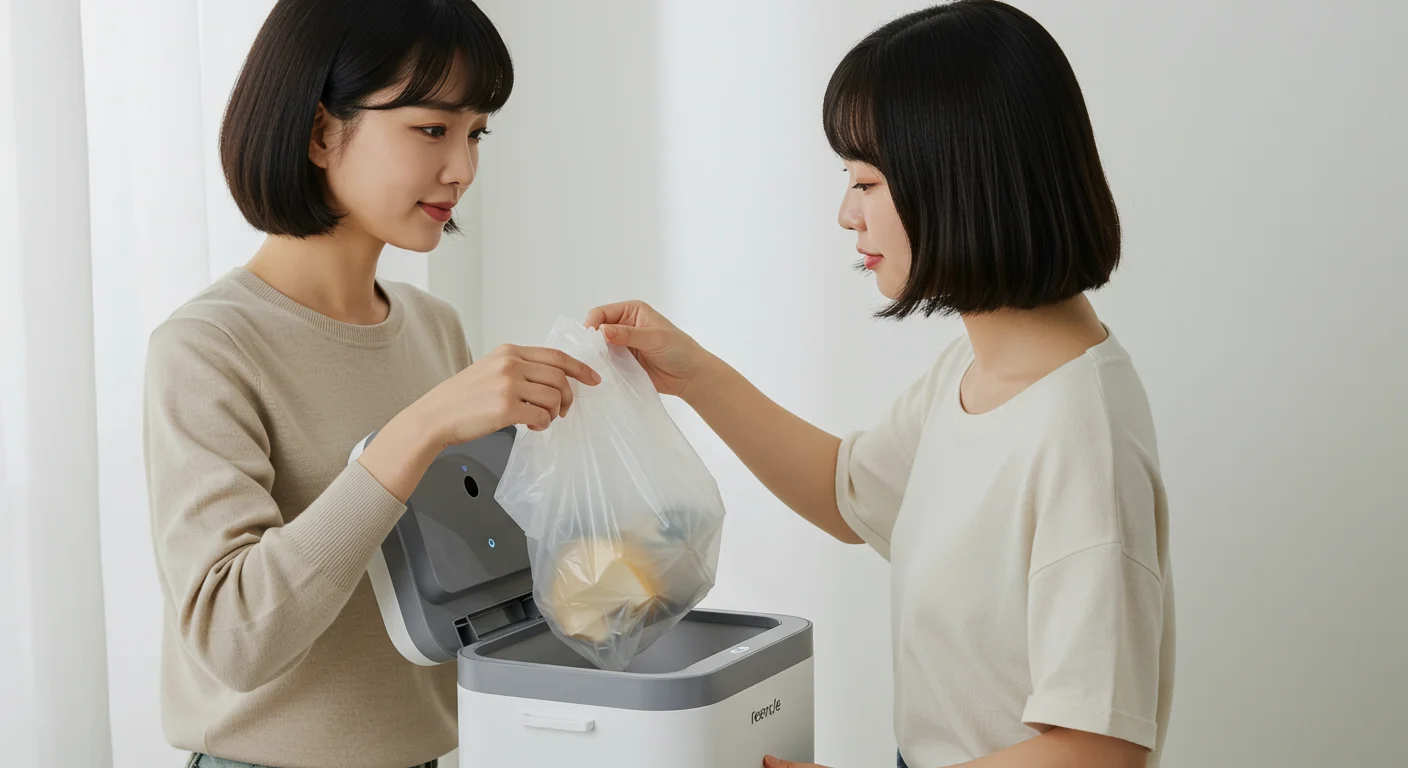 쓰레기봉투 고민 끝! 딱 맞는 용량